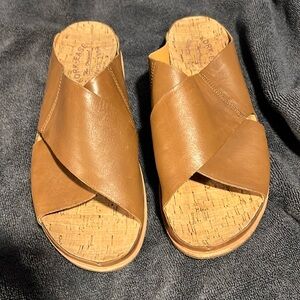 KORK-EASE Amboy Sandals Size 9 Brown Leather *NEW*     *NEW*